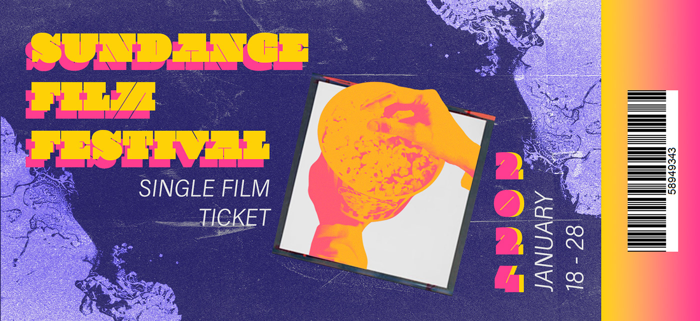 branding  sundance film festival graphic design  Advertising  Poster Design ticket design Badge design id design brand identity
