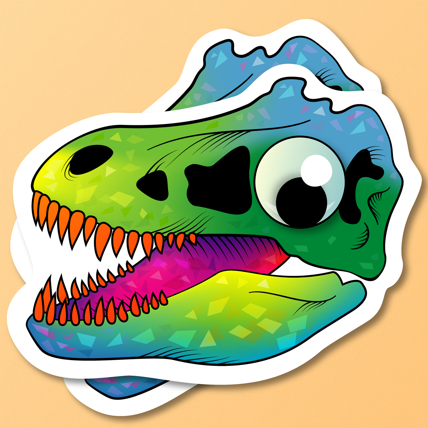  Dino  Stickers  on Behance