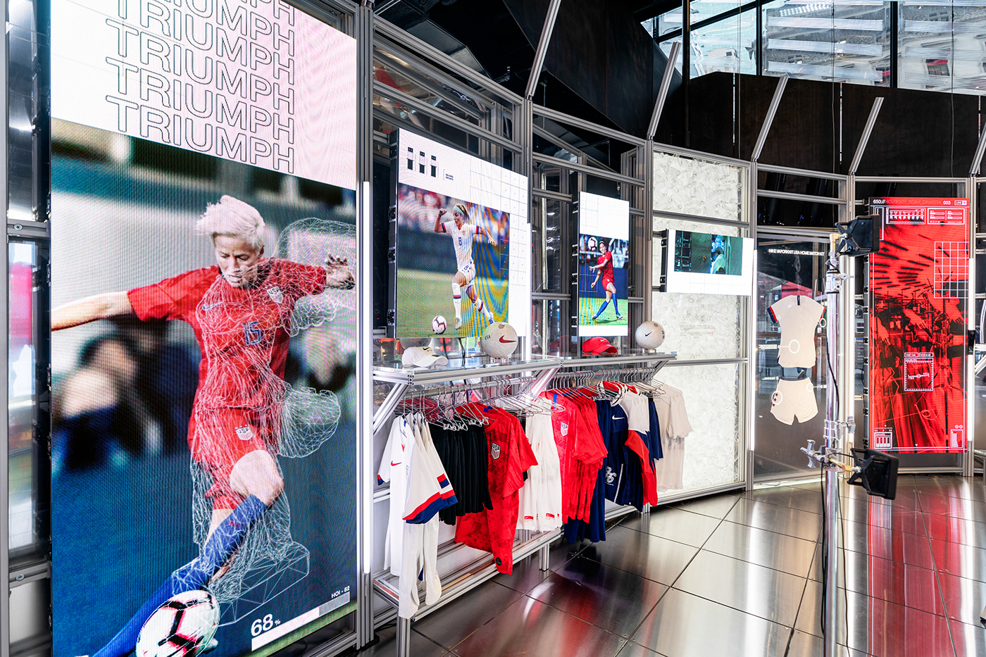 ArtDirection branddesign Conceptdesign exhibitiondesign installation interiors Nike NikeDesign Retaildesign setdesign