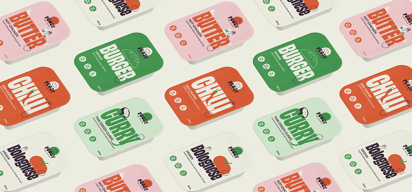 Ready meals packaging design
