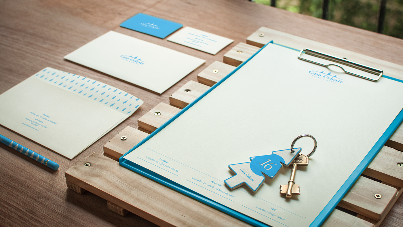 logo marca Stationery Web brand Tree  Papeleria hotel blue argentina