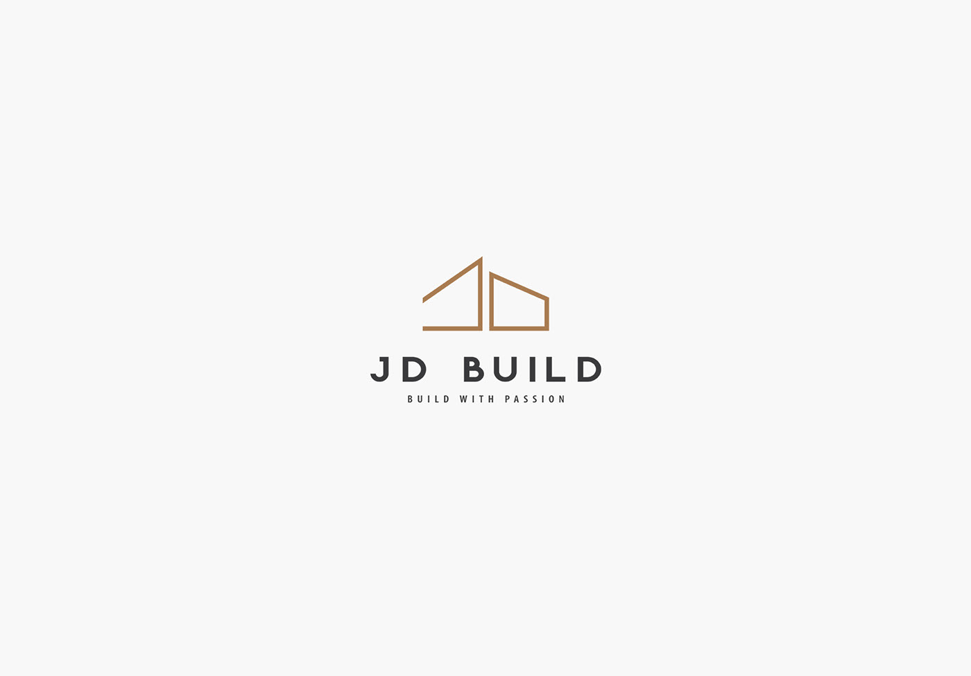 branding  Website builder construction London brown Catalogue logo