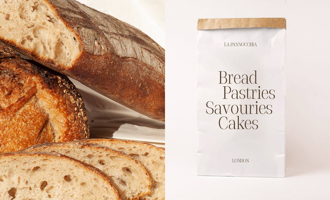 bakery brand branding  bread design italian Logotype London minimal Photography 