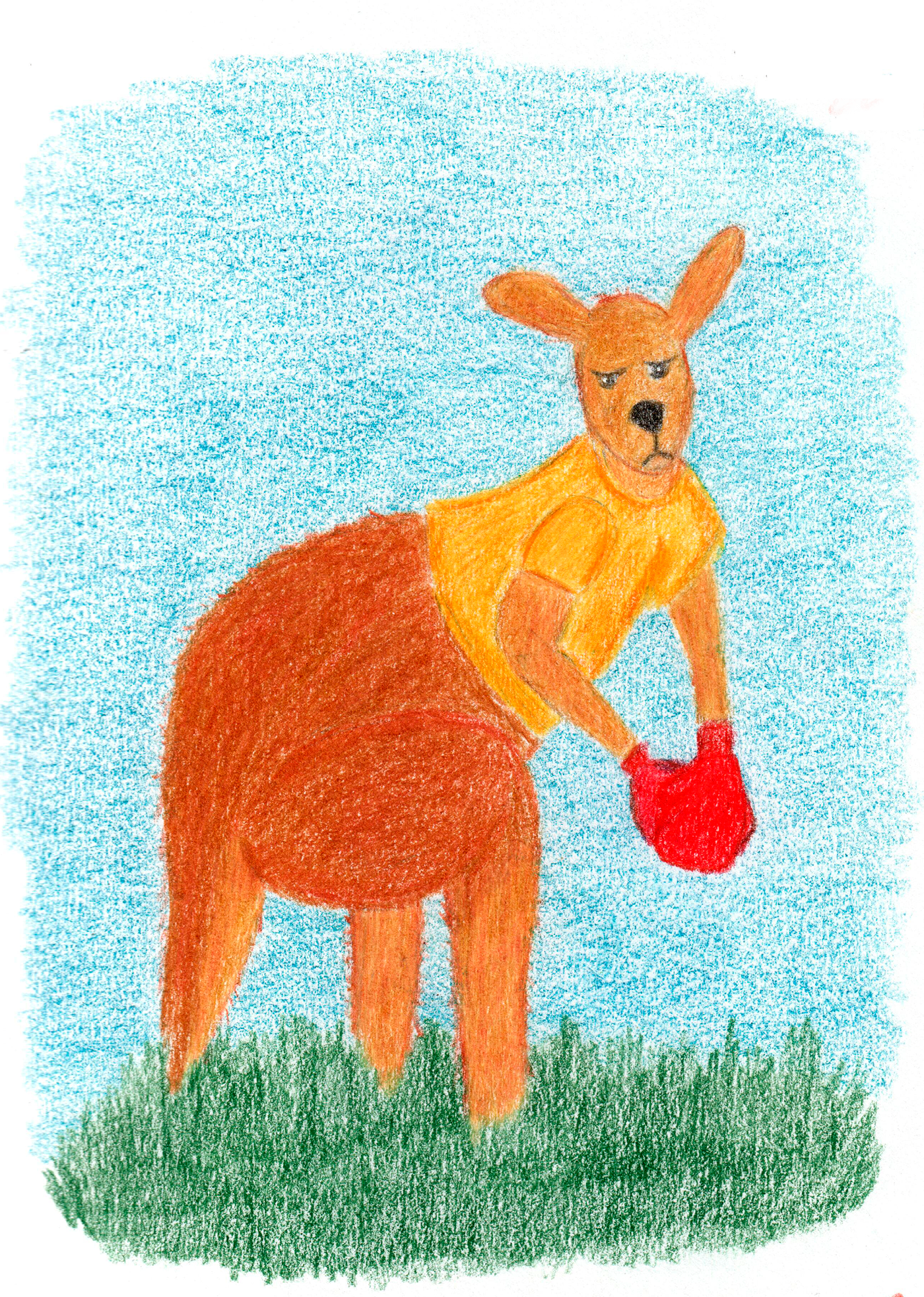 ILLUSTRATION  children illustration funny animals aquamarkers Color Pencils
