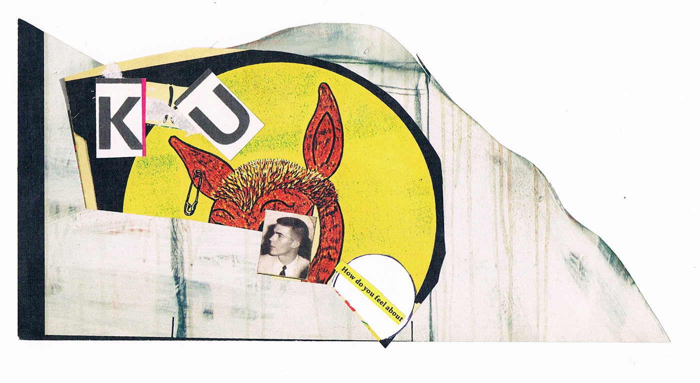 collage print handmade graphic design  cut out dadaism surrealism DIY