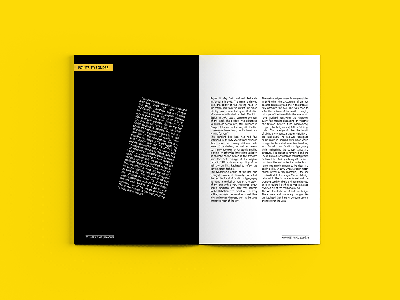 colourpop communication editorial design  graphic art label art Layout Design Magazine design Matchbox phillumeny