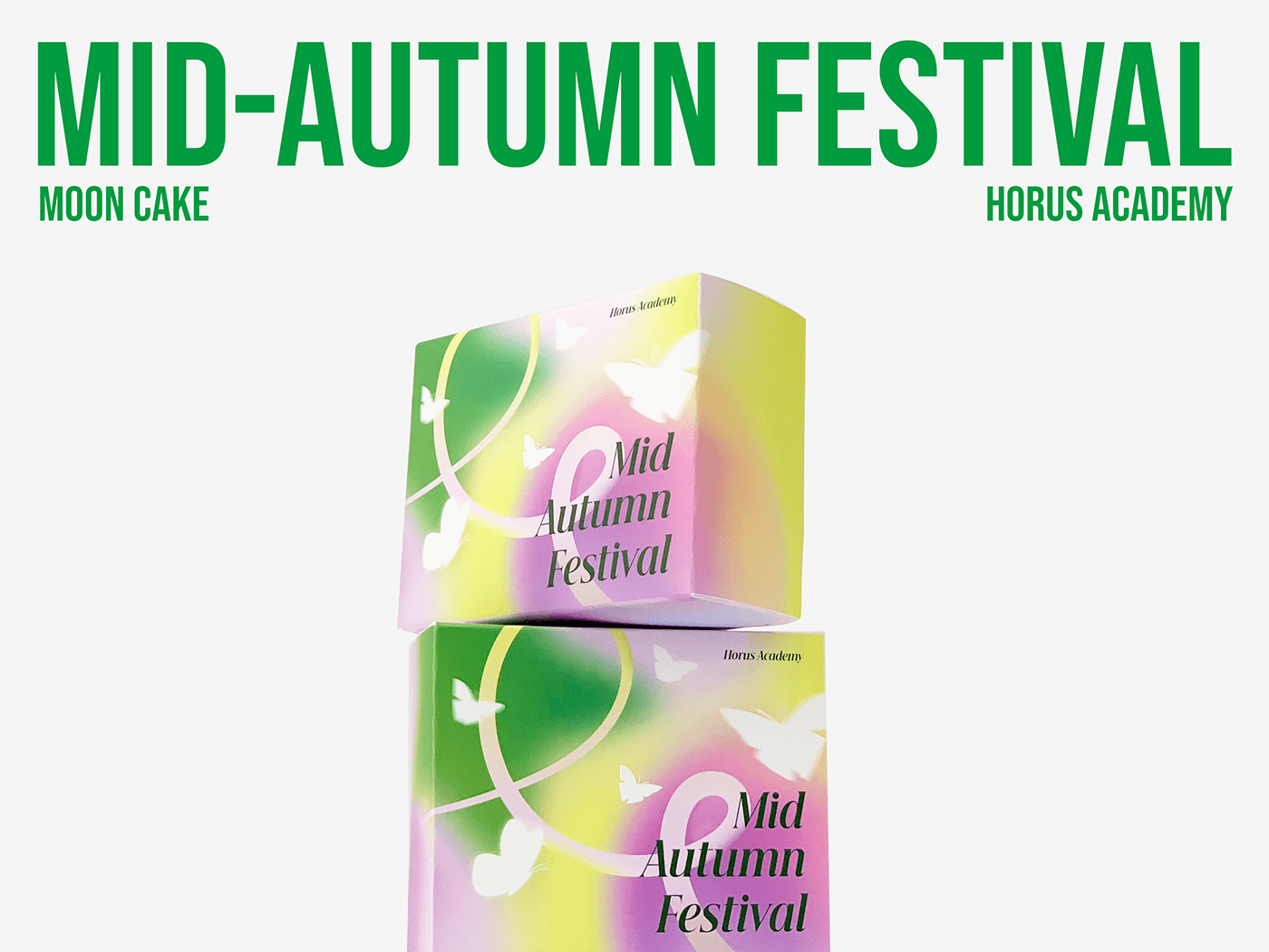 box design Packaging mooncake Mid-Autumn Festival mid-autumn ceris creative horus academy