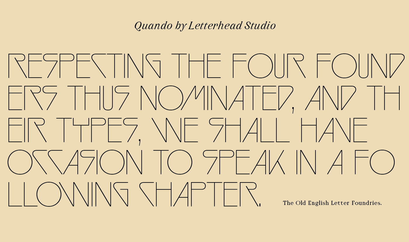 type typography   Letterhead Studio