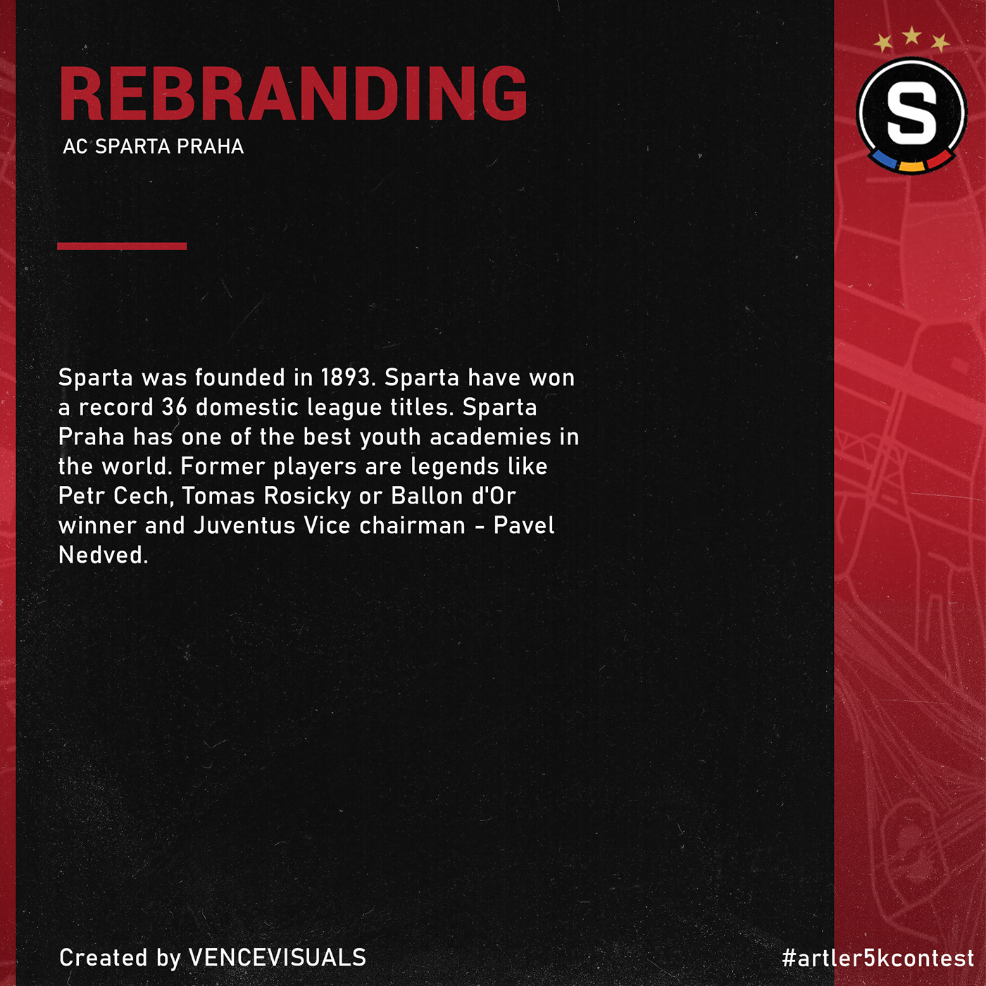 football graphic design  rebranding soccer sparta