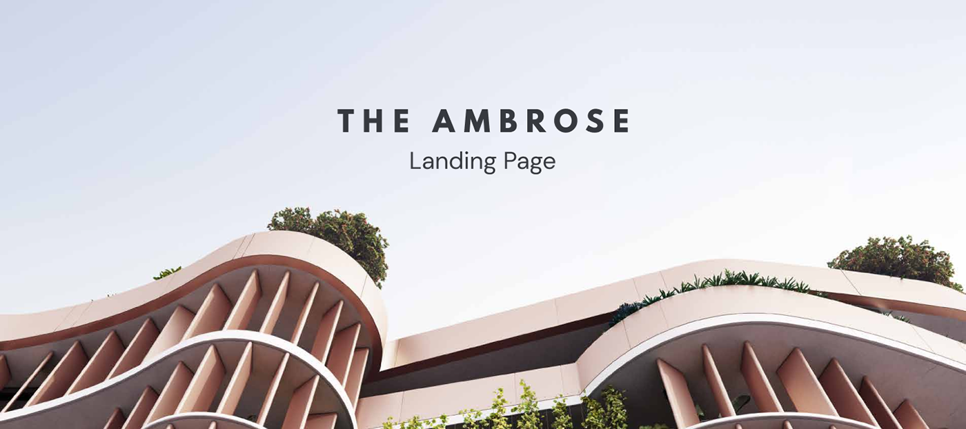 landing page Website landing page design marketing   property real estate Australia Brisbane Web Design 