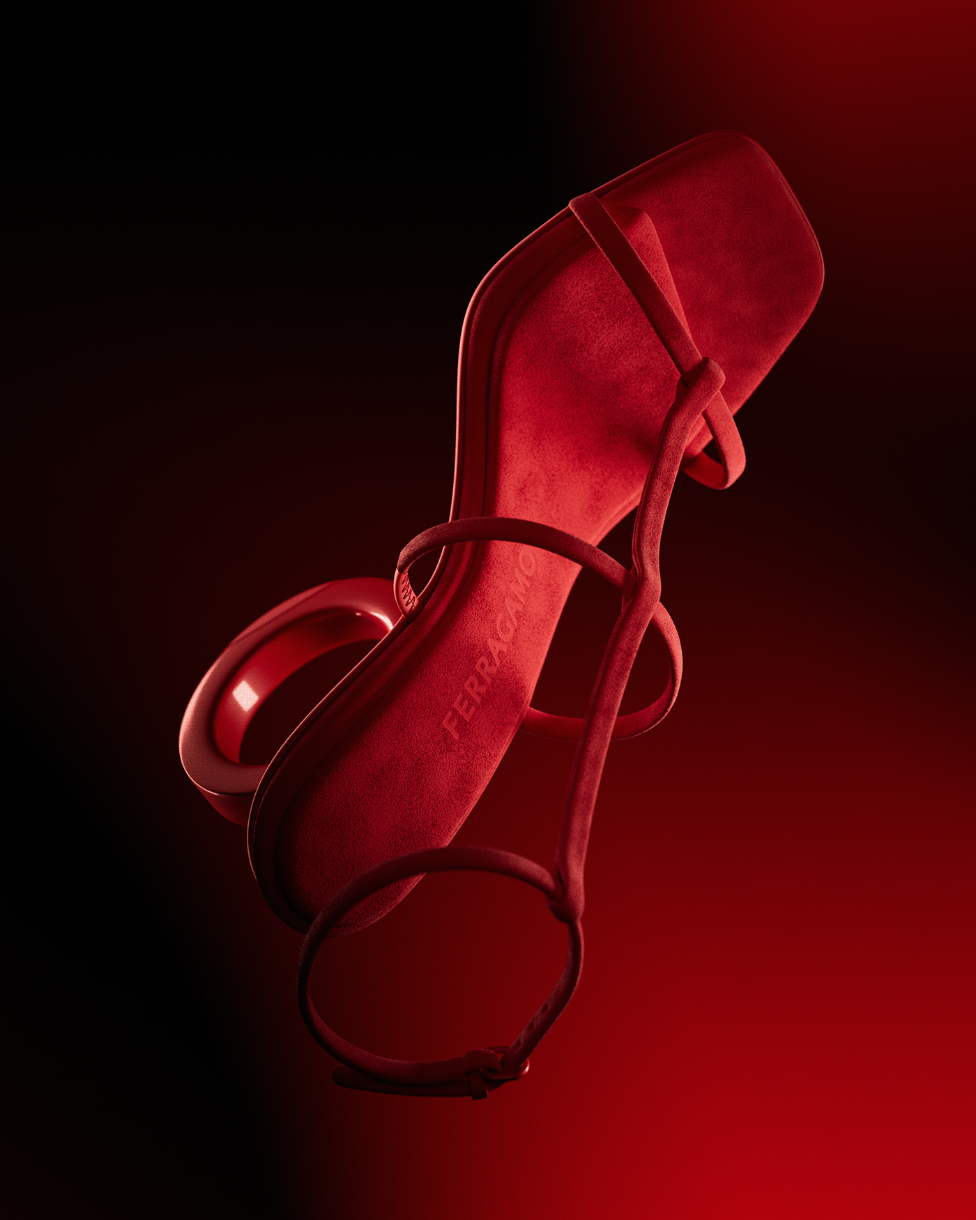 3D cinema4d shoe sandal footwear design sneakers footwear brand identity
