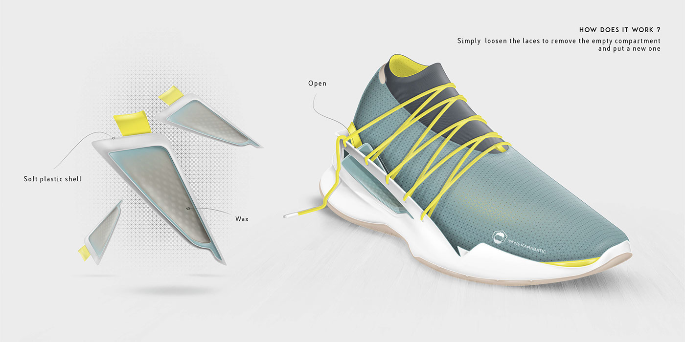product design footwear sport shoes