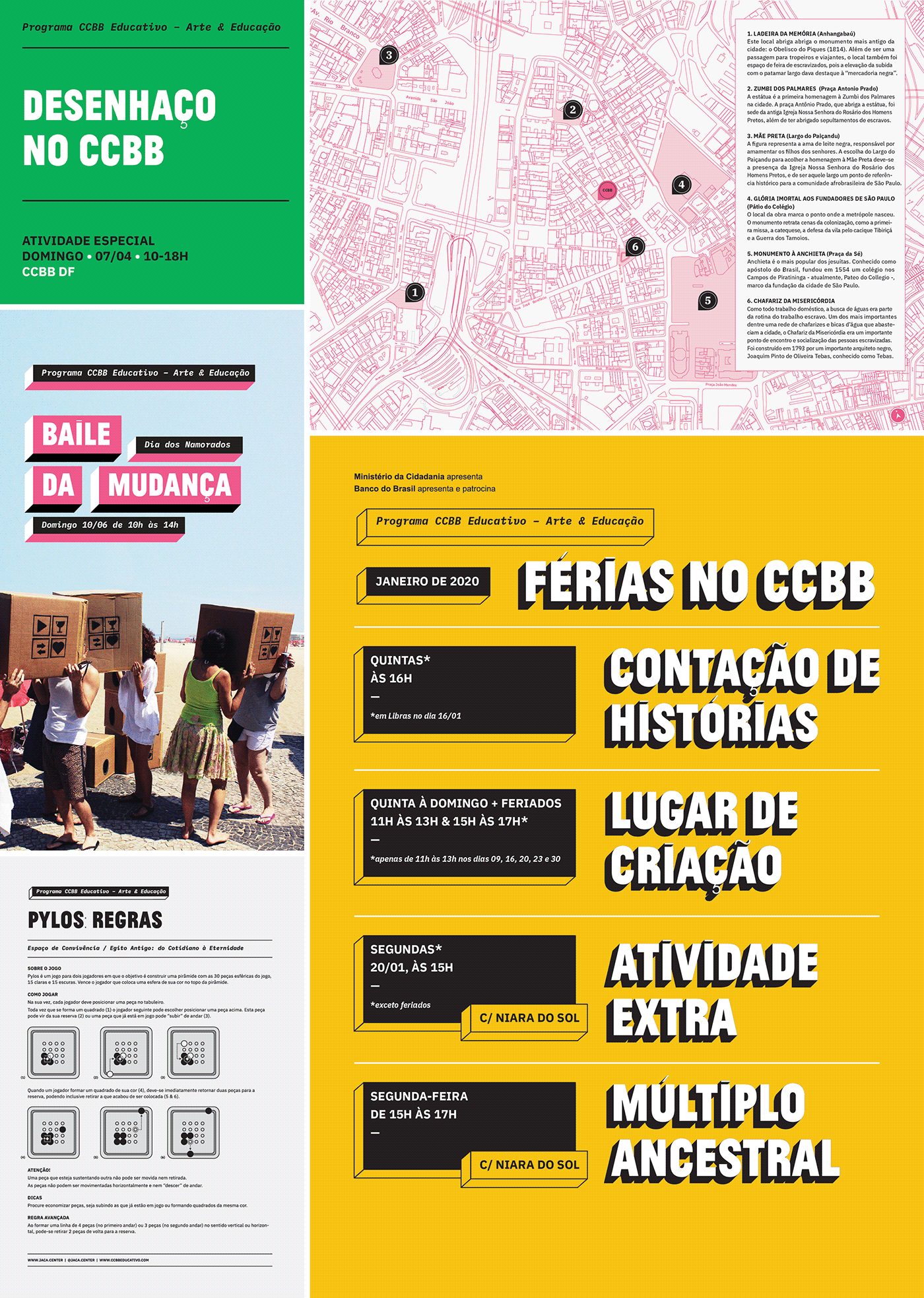 art educational Exhibition  identity institucional interactive museum print Banco do Brasil CCBB