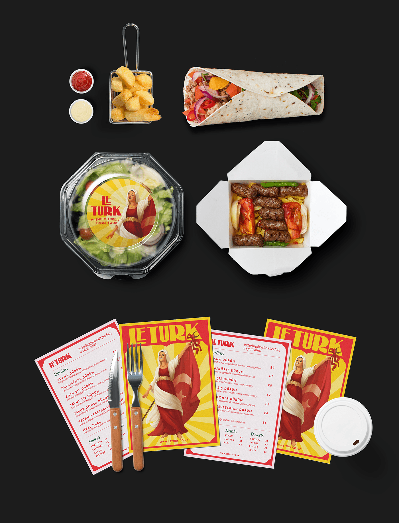 cafe Food  east england restaurant menu Restaurant Branding identity faastfood kebab