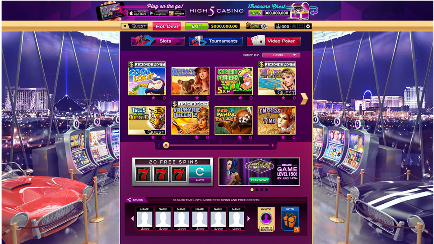 H5G c4d 3D casino Games design online ios background