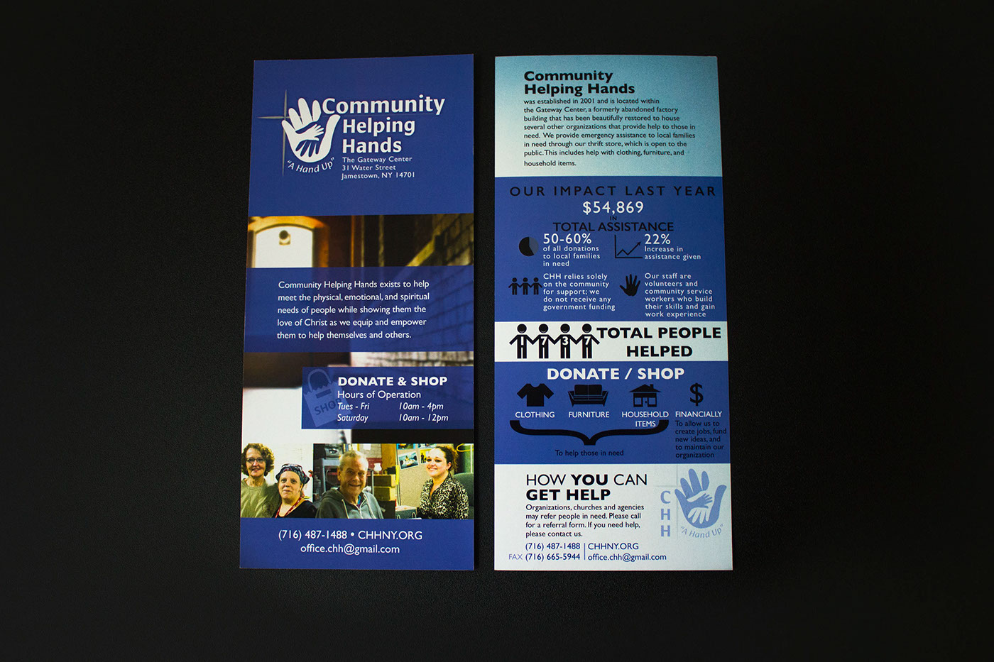 rack cards infographics Not for profit nonprofits nonprofit