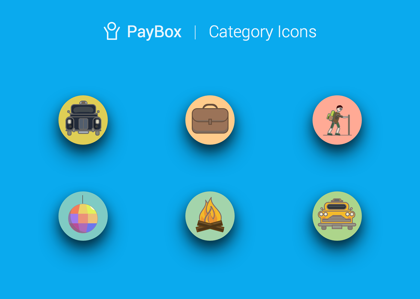 Paybox Iconography On Behance