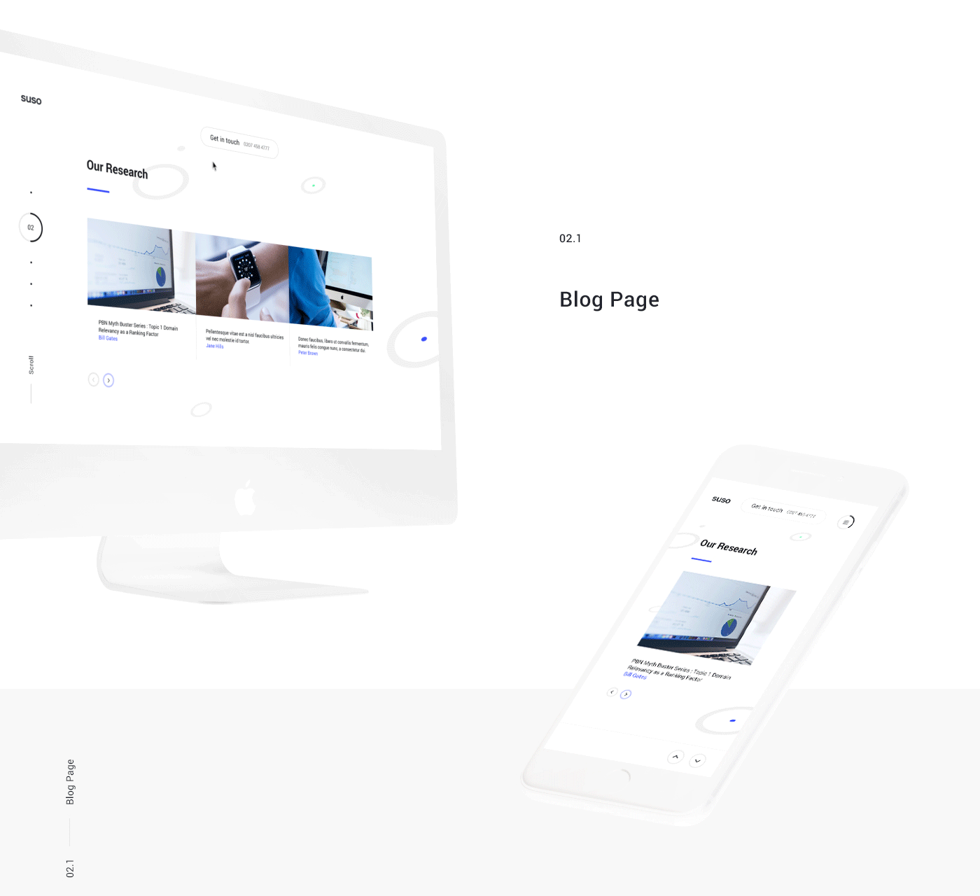 Webdesign Layout clean minimalist Transition animation  interaction type fresh gradient