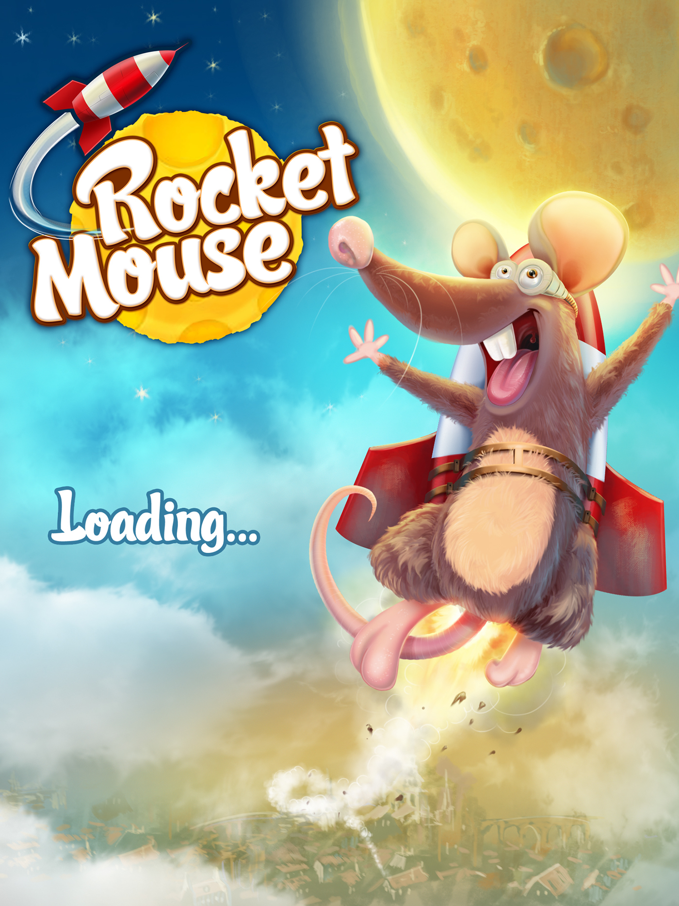 Desperate Cane village Rocket Mouse - Iphone Game on Behance