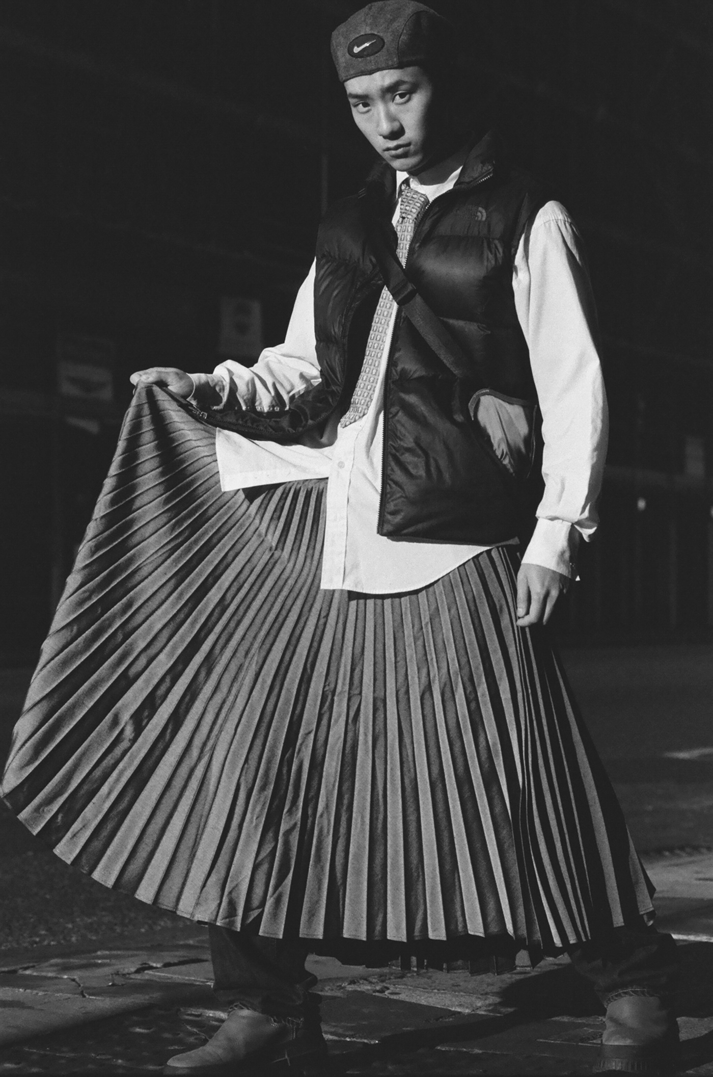 35mm analog analog photography black and white editorial Fashion  FilmPhotography Photography  portrait