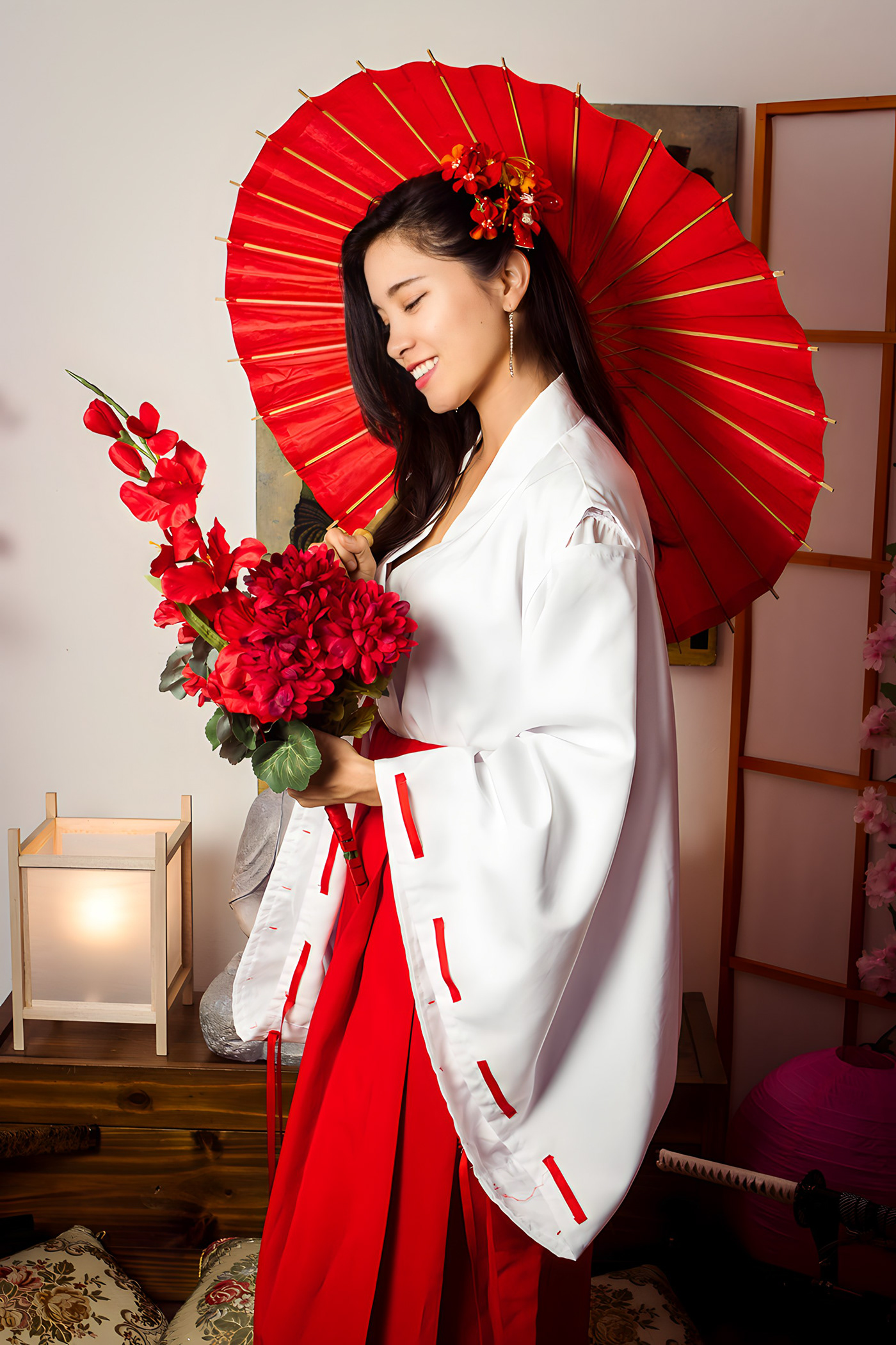 JAPON kimono Miko peru editorial