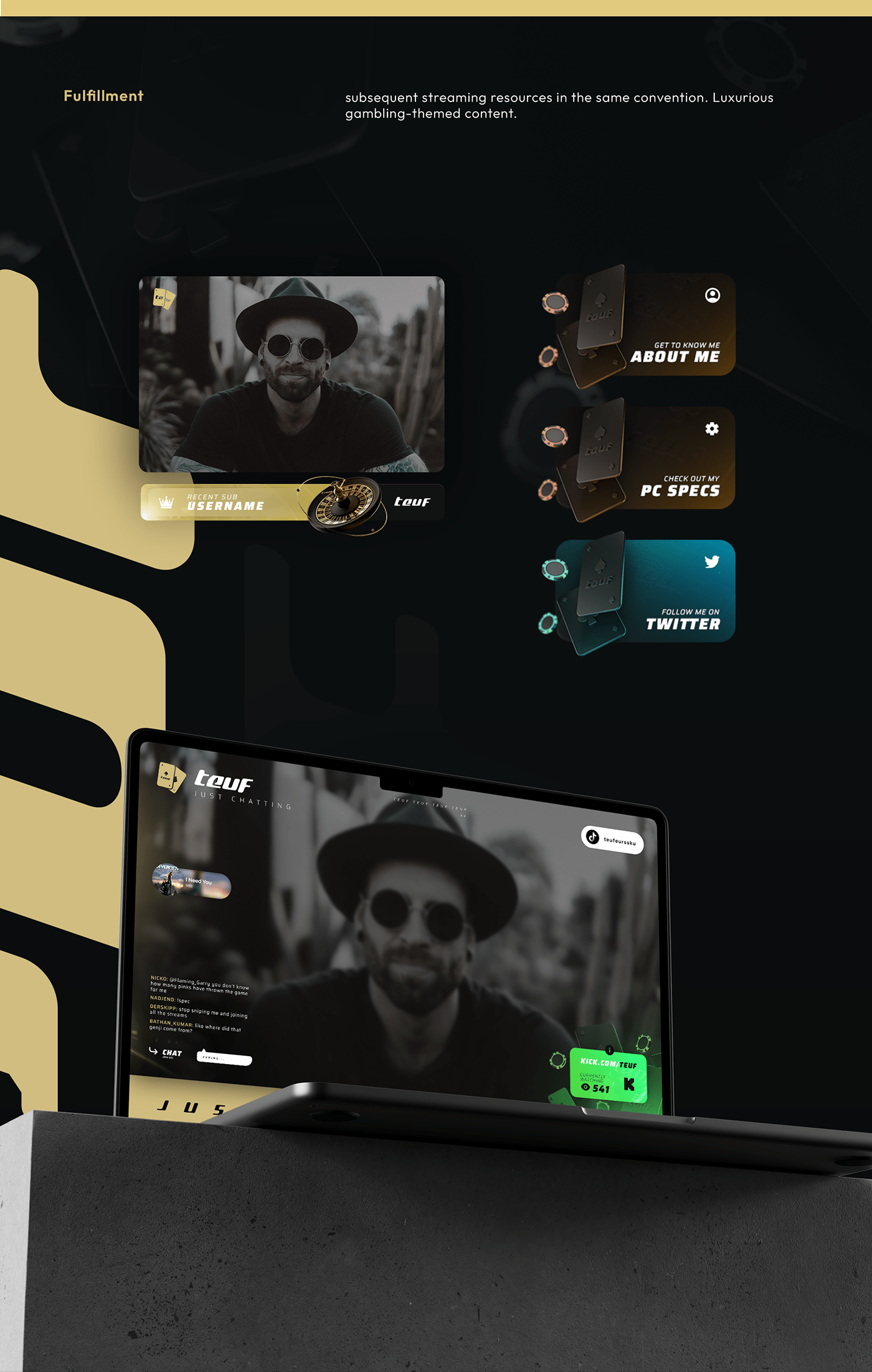 Overlay 3d animation design Gaming Twitch youtube motion design stream broadcast graphics