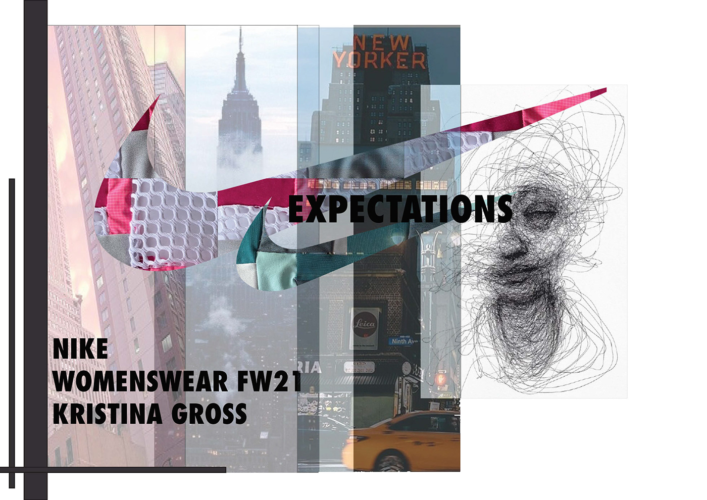 3DSamples AcademyofArtUniversity draping fashion design fashiondesignportfolio illustrations Nike Sportswear technicaldrawings