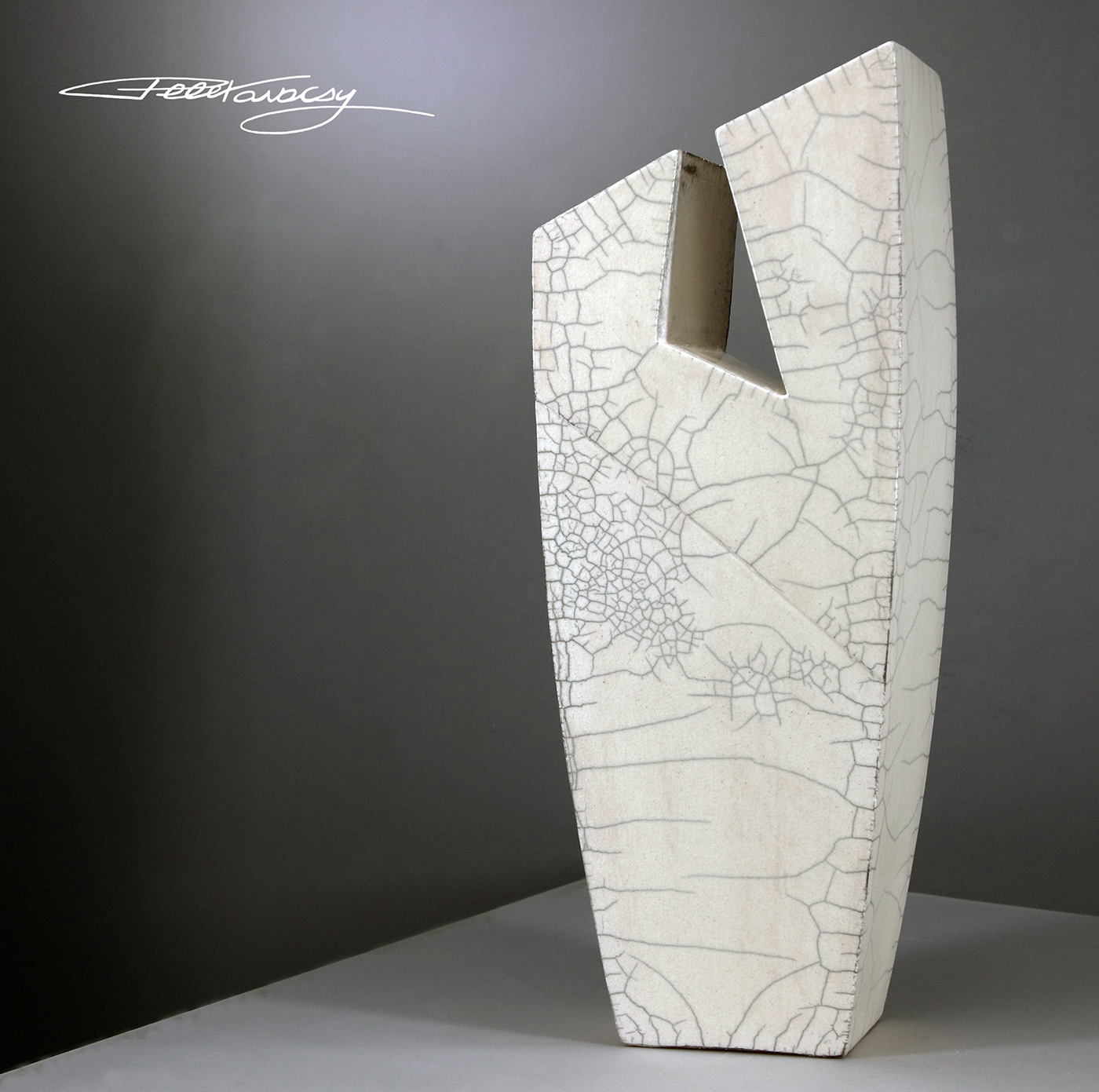 Raku rakufired ceramic sculpture sculpture studio gallery australian artist #peterkstudio Australian sculpture