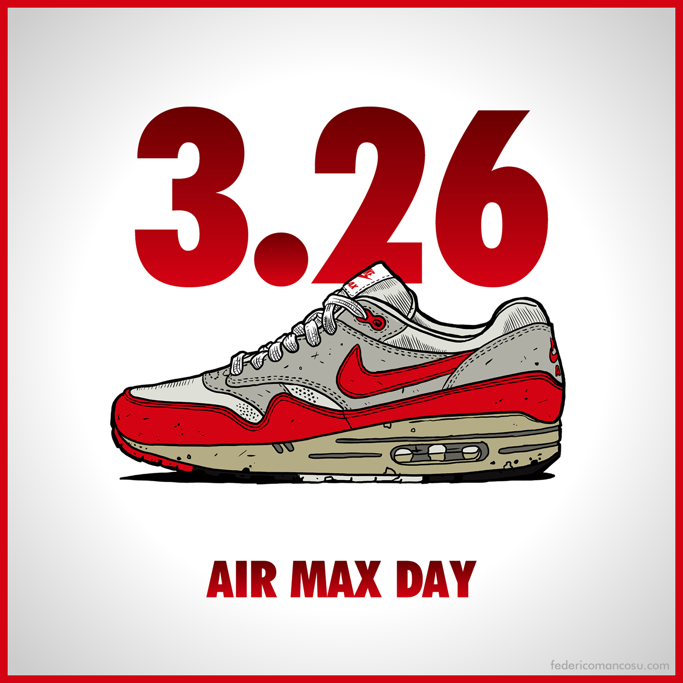 NIKE AIR MAX DAY - Tribute Artwork on 