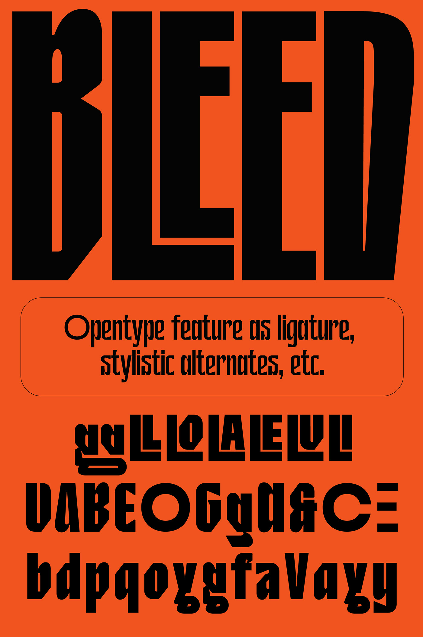 best font condensed display font Free font free type identity modern sans serif type design