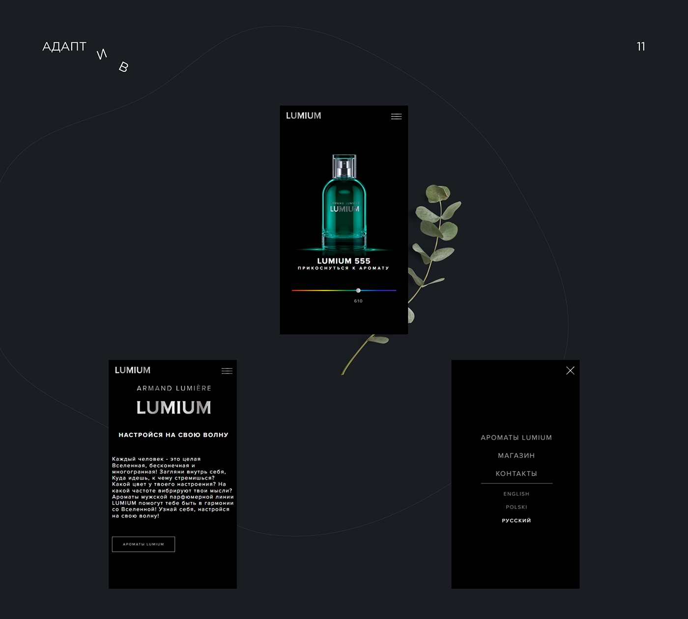 parfume UI ux Web Webdesign Ecommerce UI/UX Website Design