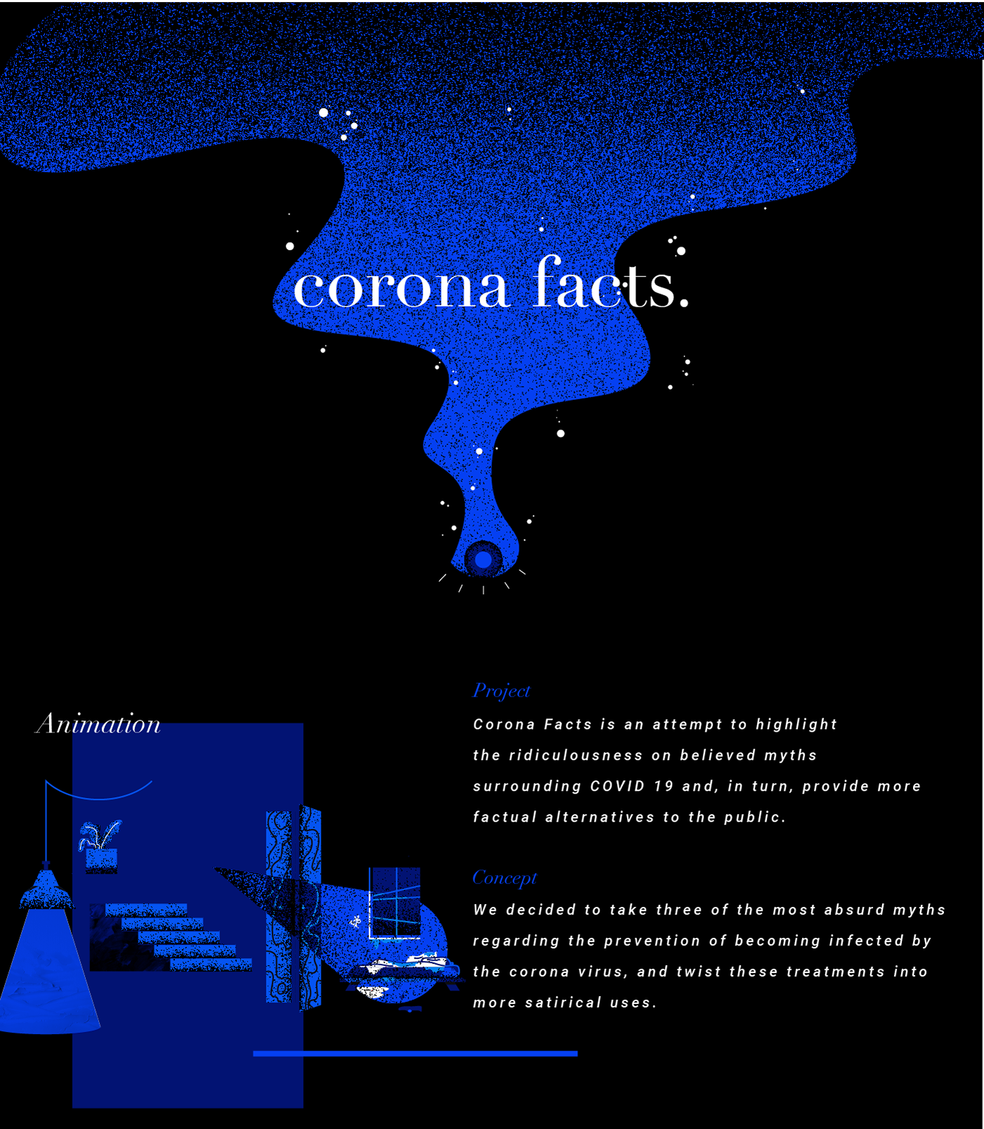 2D Animation animation  corona virus Covid 19 Facts ILLUSTRATION  myth short film texture Coronavirus