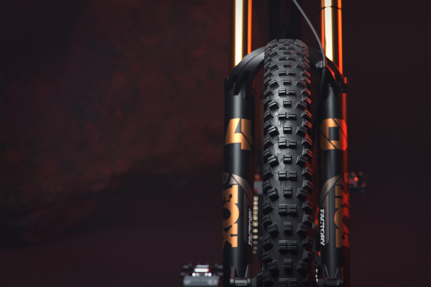 3D Bike campaign CGI fullcgi intense mountain MTB rendering sport