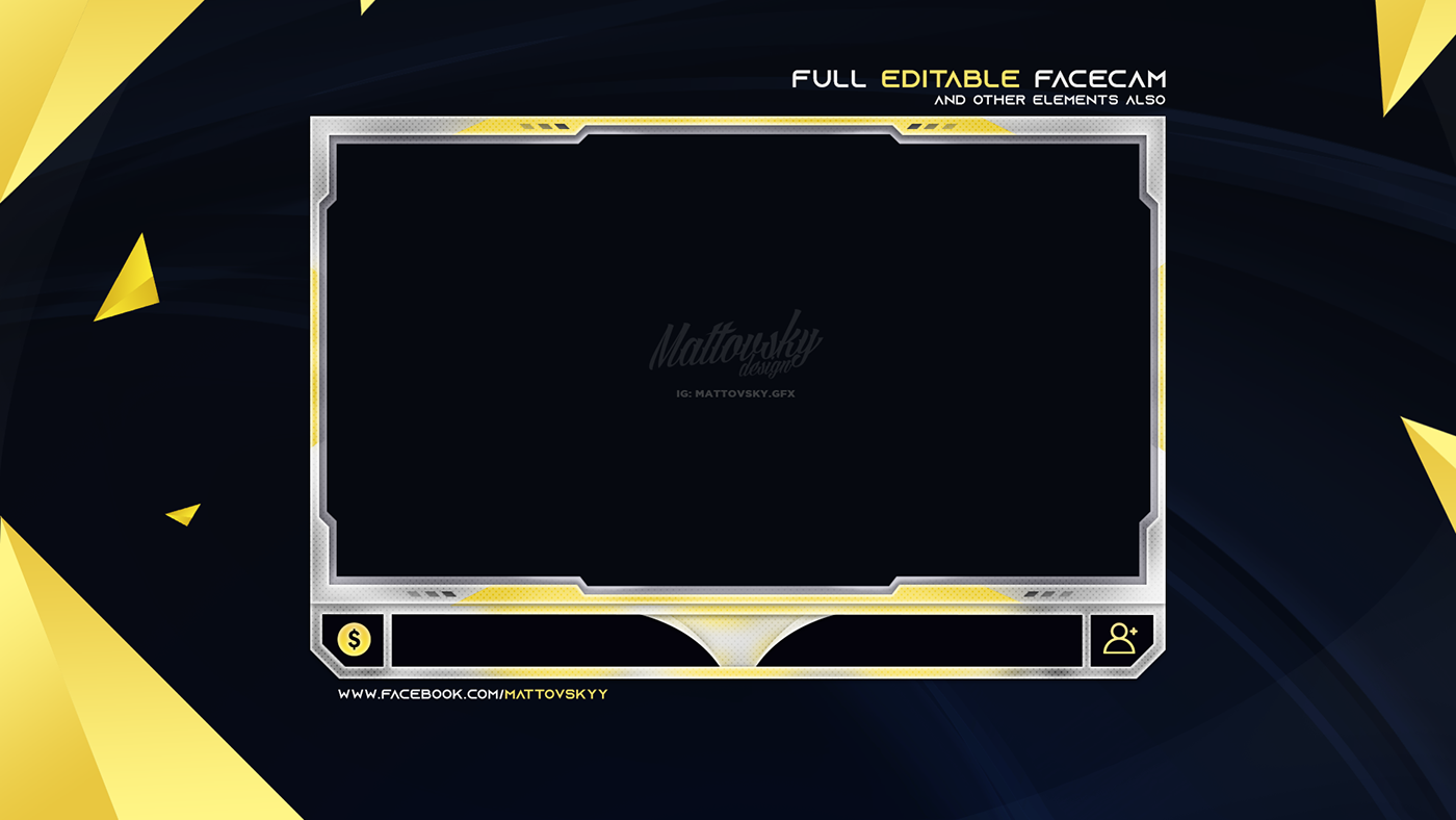 Twitch Overlay free twitch overlay template download templates Twitch package Streaming Streaming Overlay for free