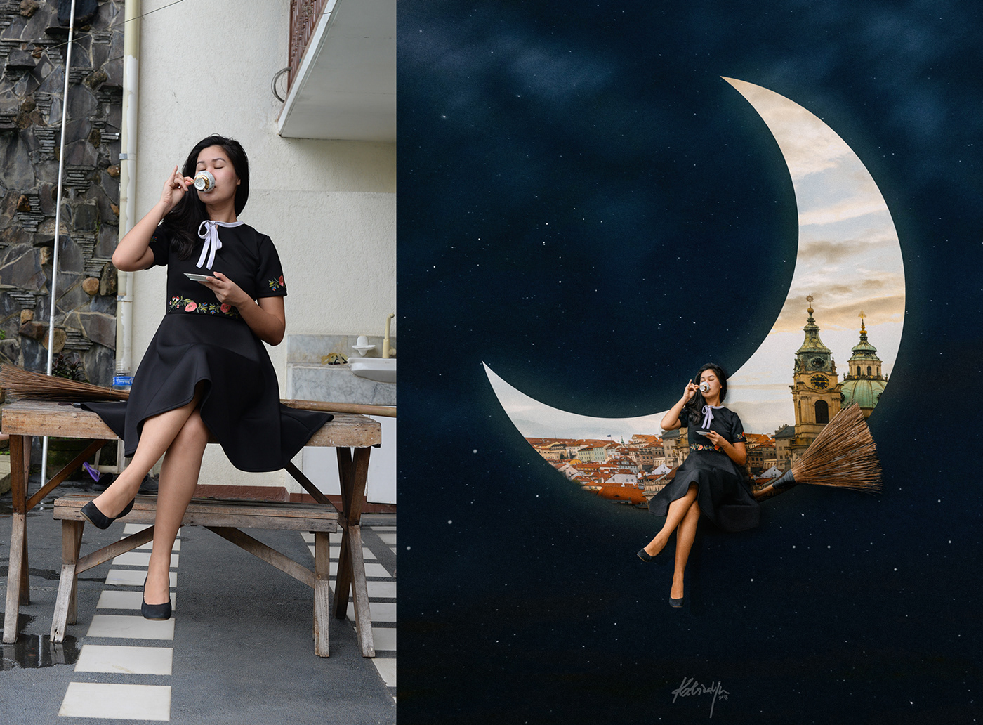 Photography  photoshop conceptual surreal manipulation retouching  katrina yu fantasy storybook