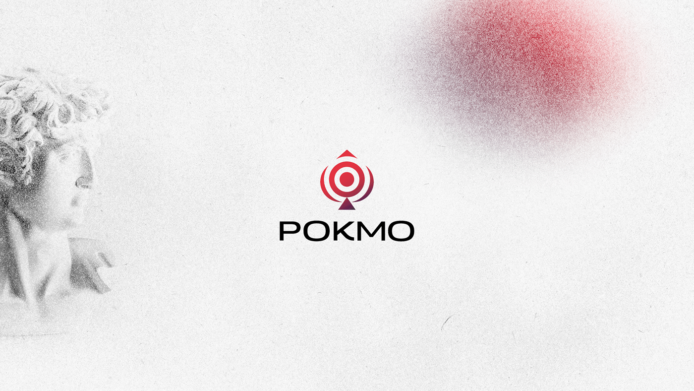 Poker poker online marketing   agency Poker Club brand identity visual identity Playing Cards logo Logo Design