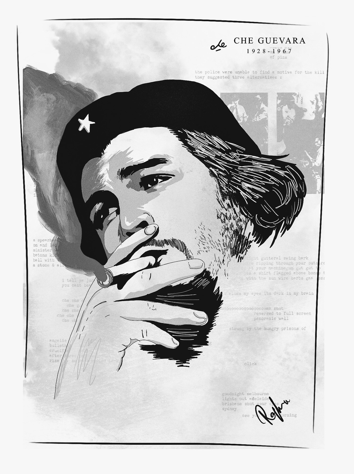 Che Guevara - Sketch on Behance