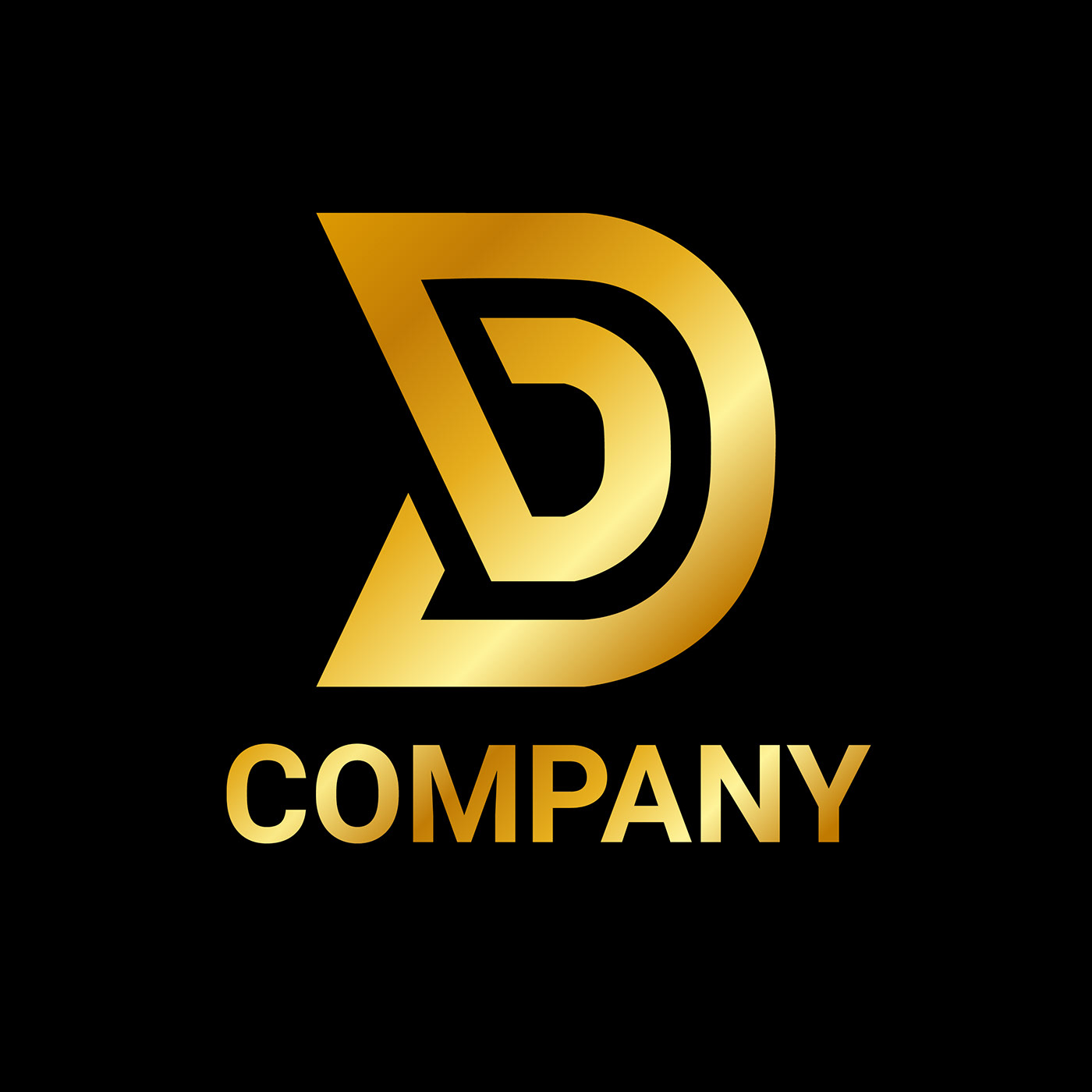 logo Logo Design Logotype Creative Logo Design d logo PirignEx d company logo D letter logo gold color logo golden d logo