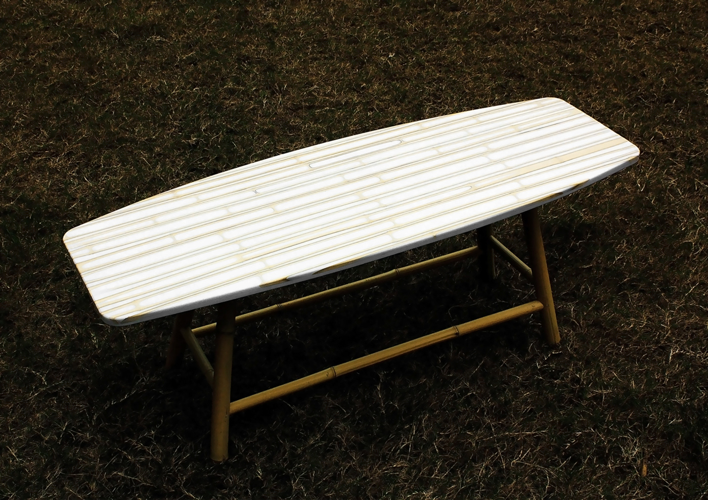 funiture product design  industrial design  bamboo Red Dot bench chair resin plastic eco deisgn