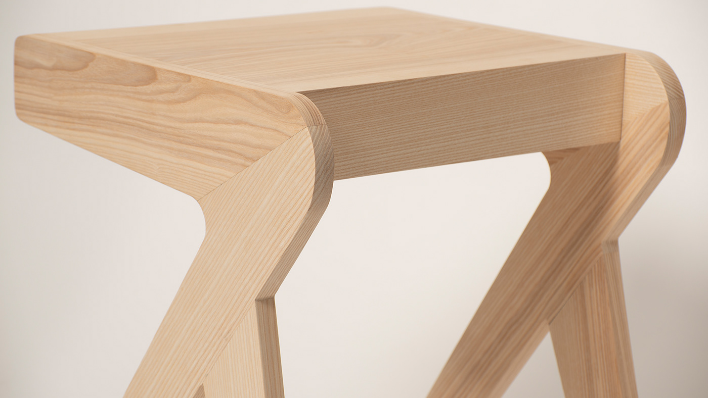 product design  industrial design  furniture kids Species Extinction wood Bedside Table stool handmade