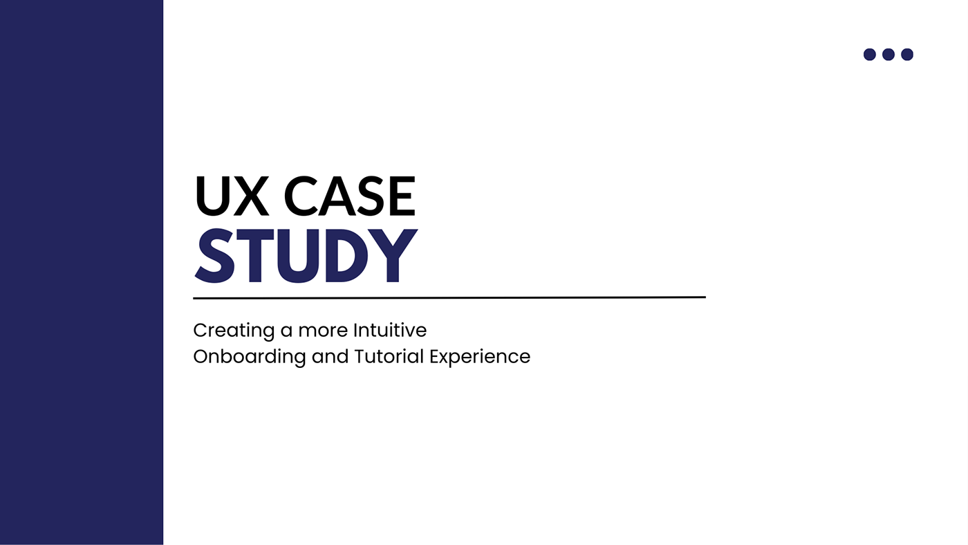 UX Case Study design user experience