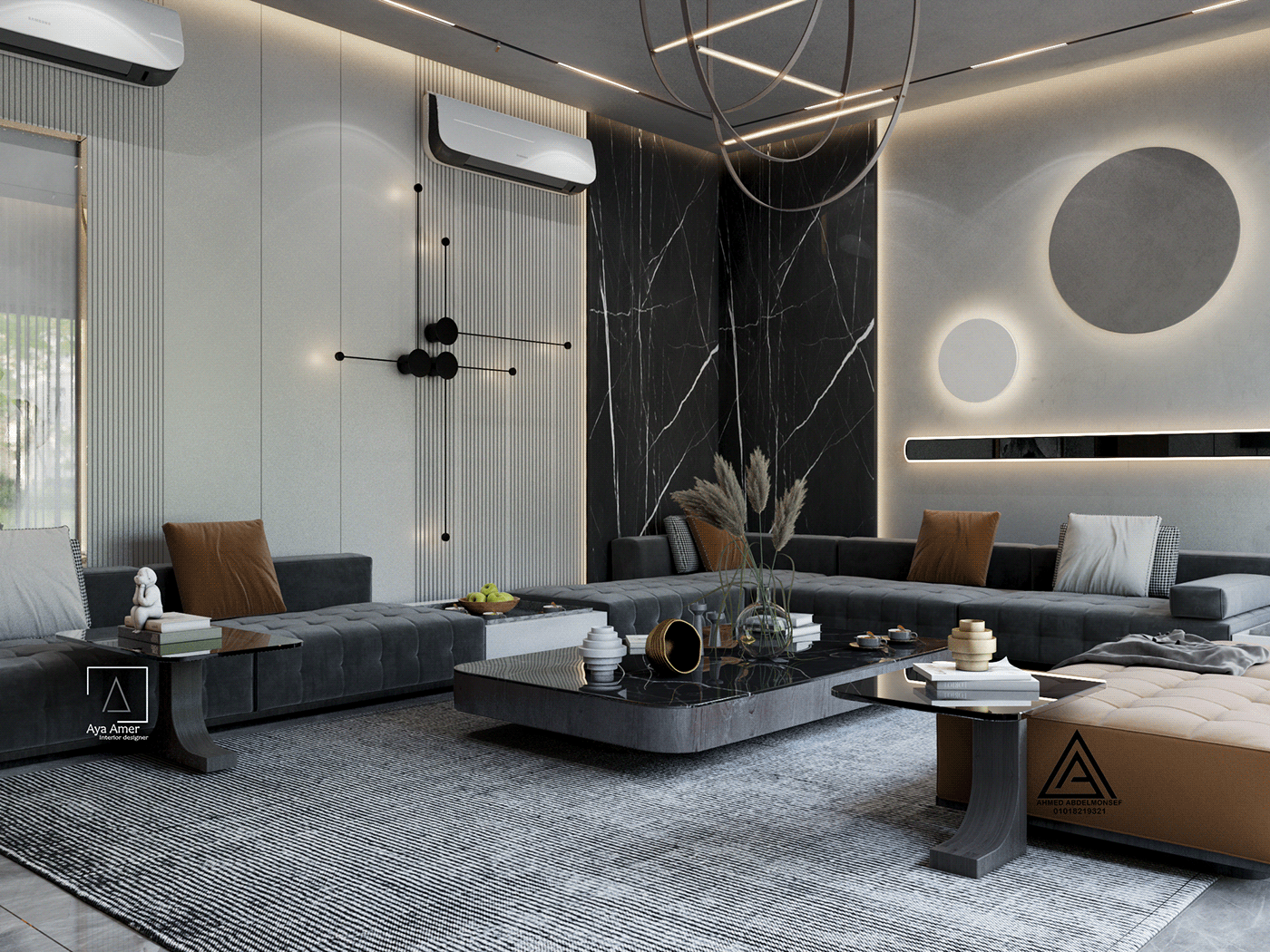 coffetable living room Livingarea MAJLIS Modern Design ModernLivingRoom recpetion sala simple design tv wall