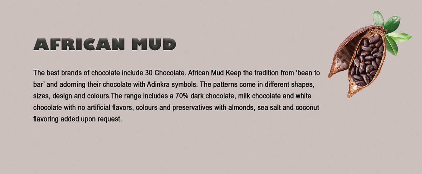 africa branding  chocolate Cocoa darkchocolate logo Packaging pattern Website bar