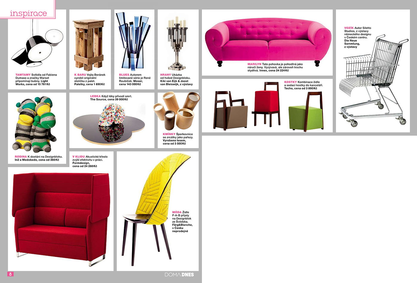 design prague designweek Designblok rashid Czech Bohemia crystal furniture accessories
