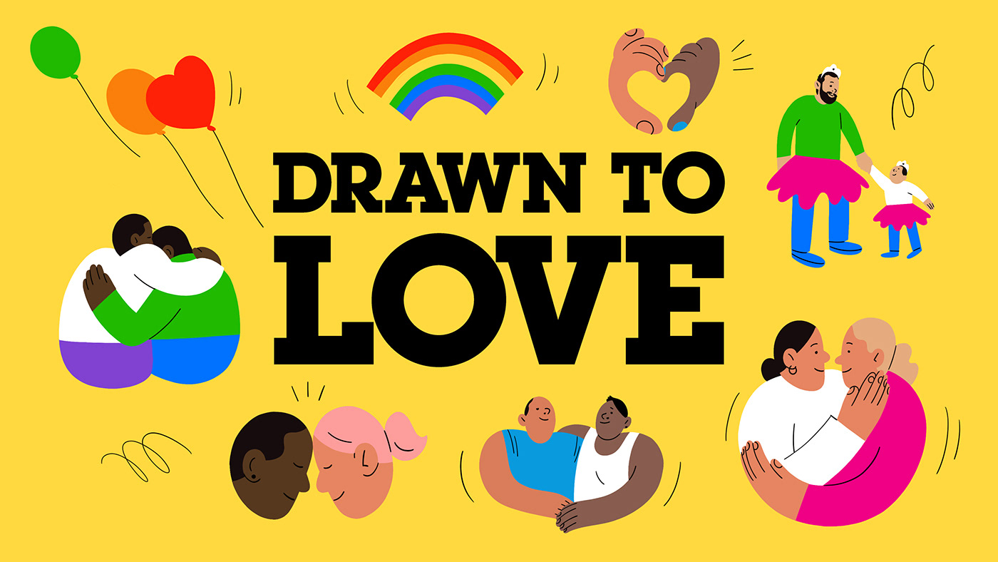 animation  cartoon network ILLUSTRATION  illustrations LGBTQ lgbtqia+ pride pride month queer