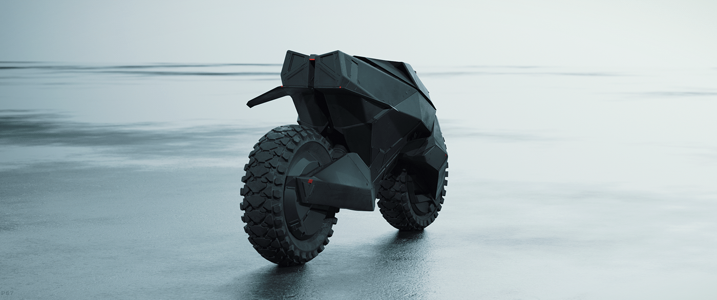 CONCEPT MOTOCYCLE drone electric motorcycle hard surface motocycle motorcycle Off-Road sci-fi vehicle vehicles