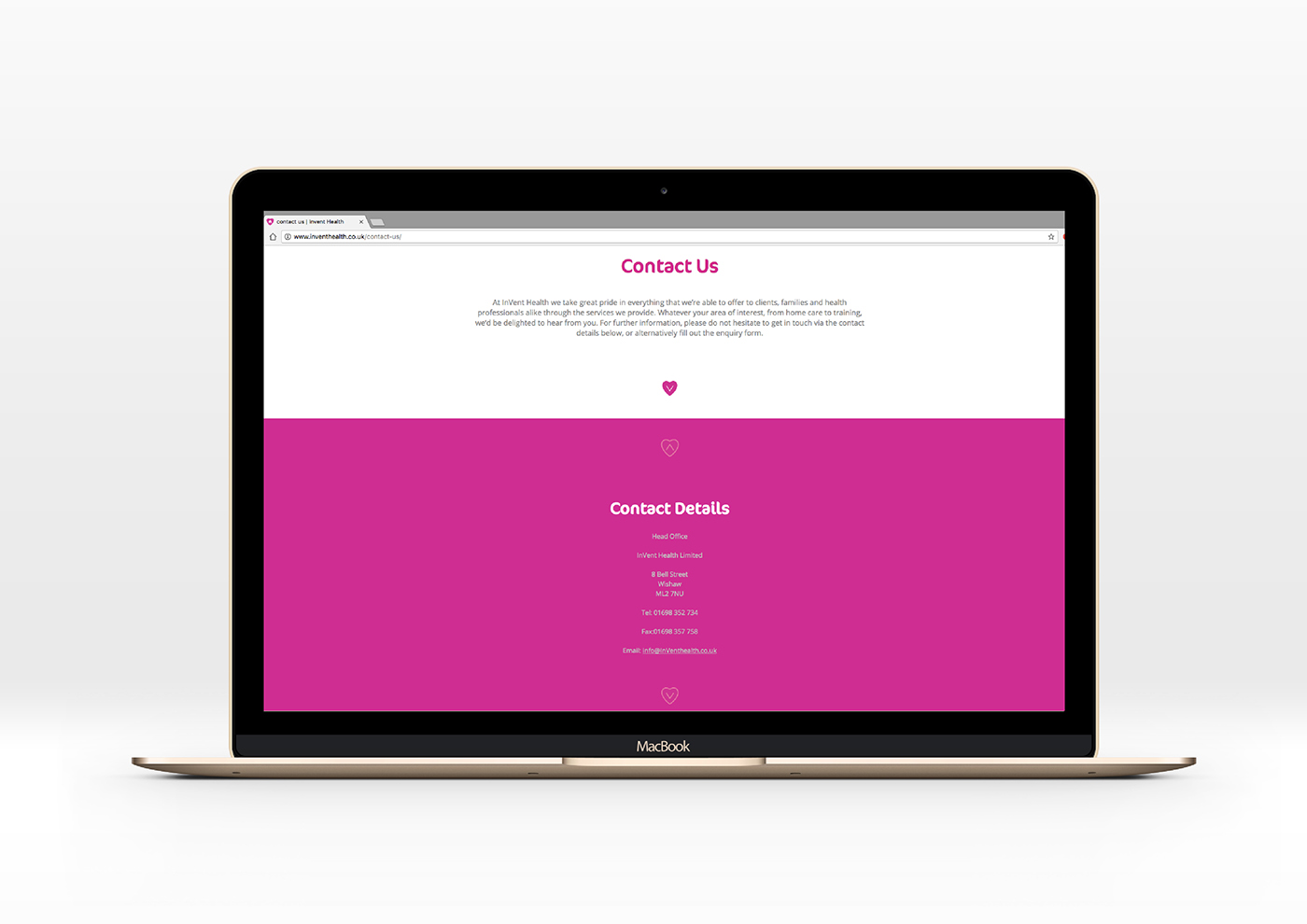 Health care medical doctor nurse Website digital vibrant simple ux