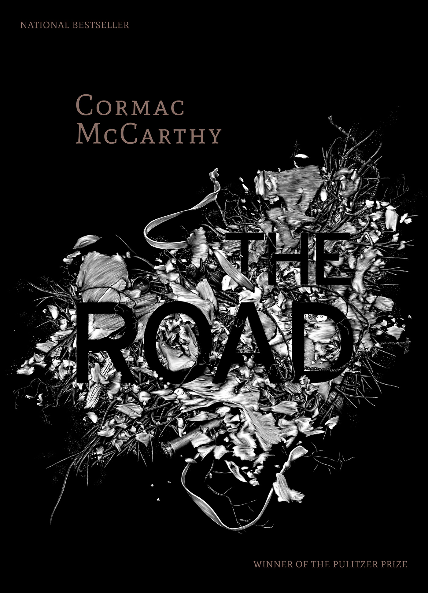 The Road, Book cover design.