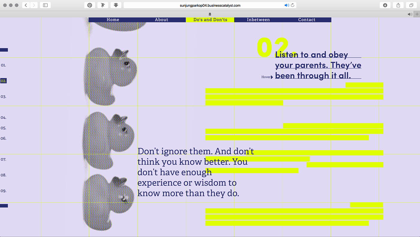 opinion web site Web Editorial design graphic design typography adobe muse Web Design Interaction design Web