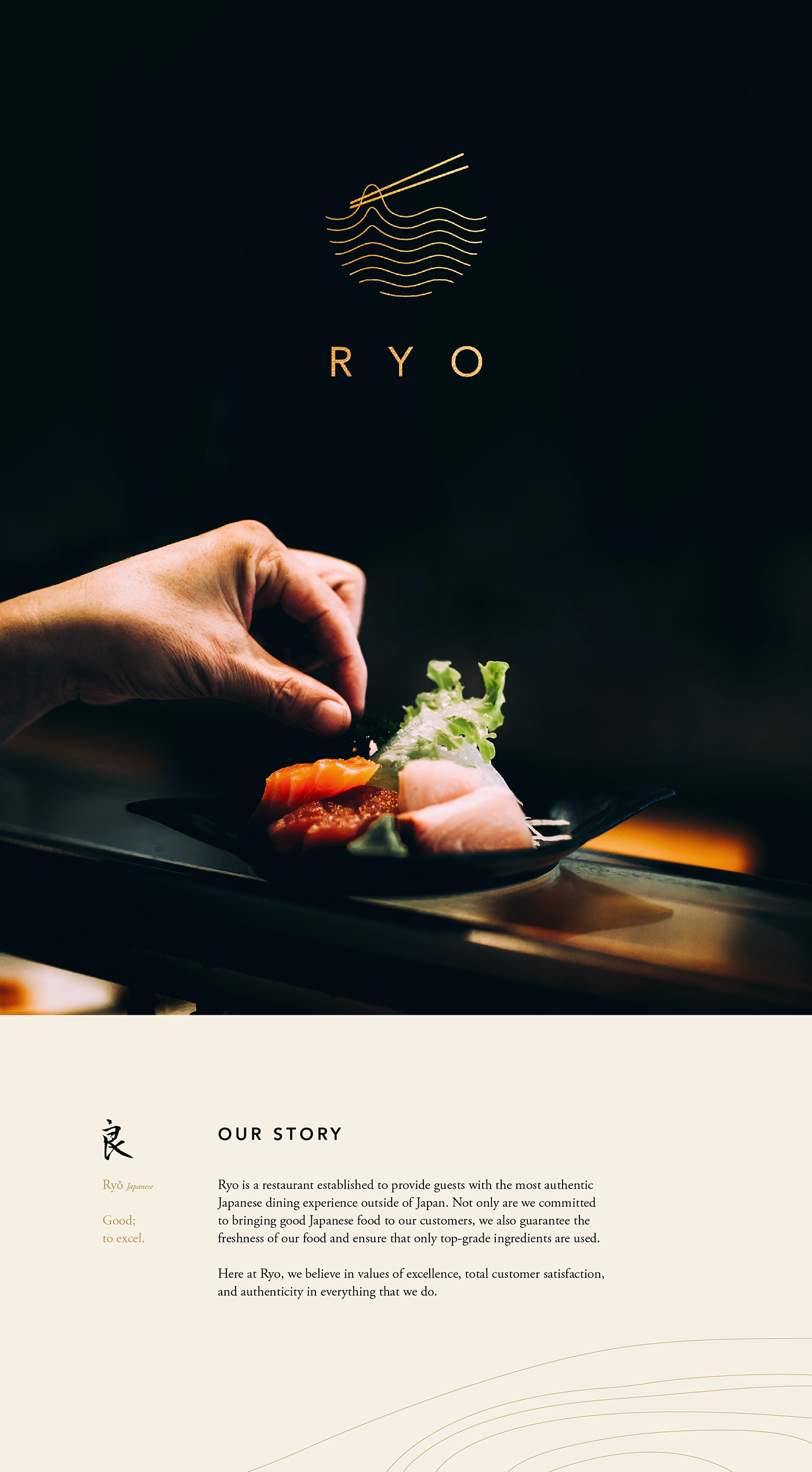 branding  cuisine fine dining japanese logo menu restaurant visual identity
